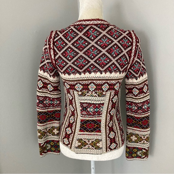 Aldomartins Inverness cardigan sweater jacket boho artsy size XS - Picture 5 of 13